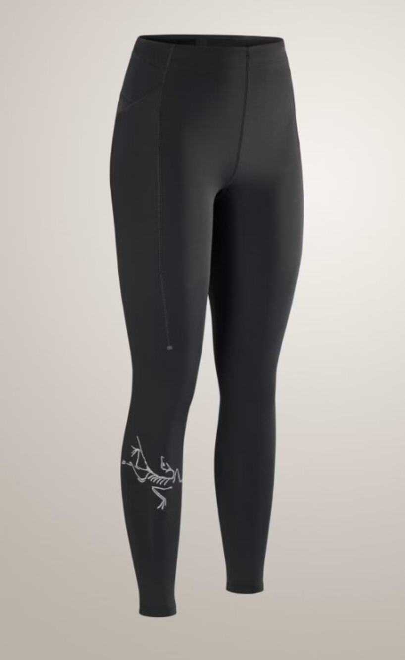 Arc'teryx Norvan Leggings Womens Black High Rise Running Tights NWT Size 12